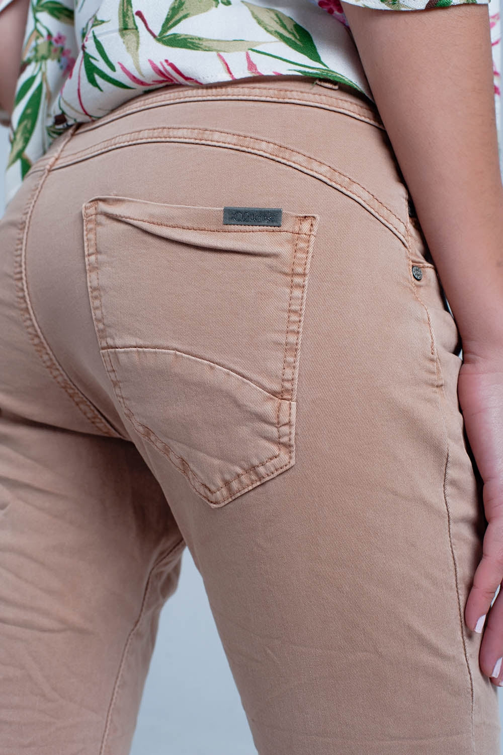 Brown crush jeans