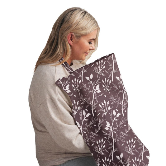 Feeding & Pumping Privacy Cover - Rosehip - Nursing Covers