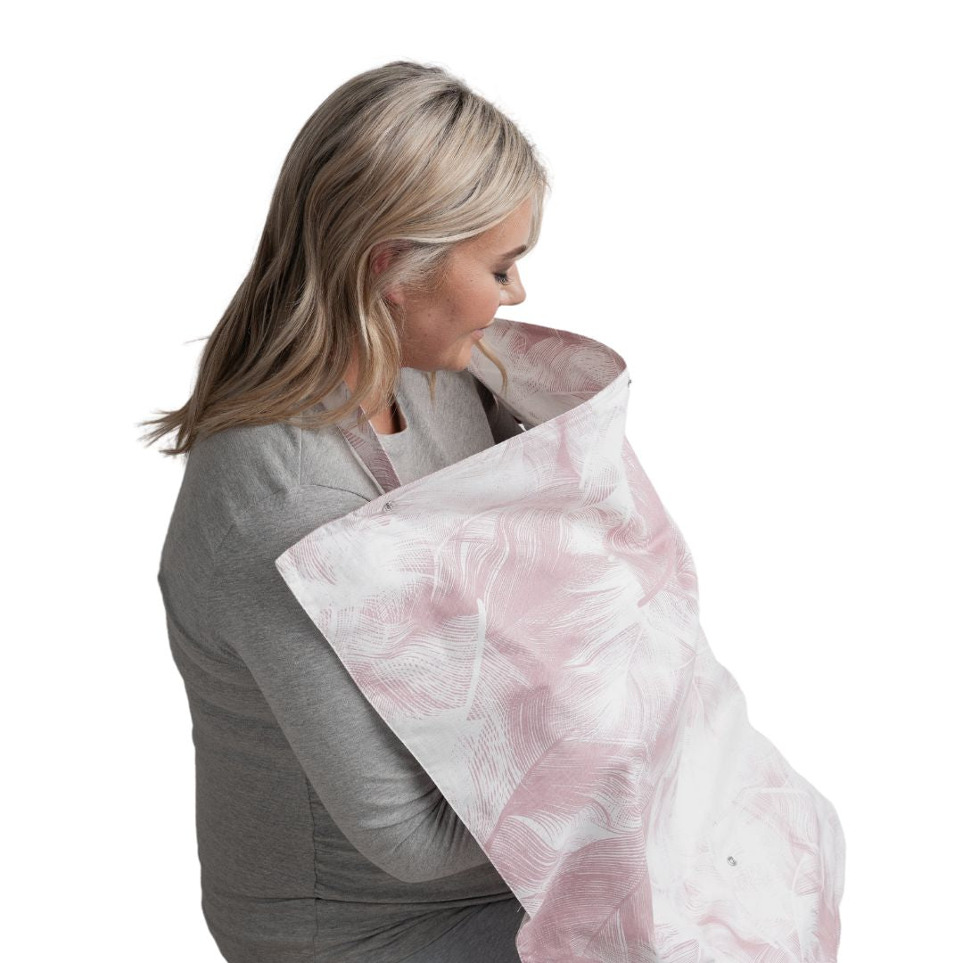 Feeding & Pumping Privacy Cover - Feather Nest - Nursing Covers