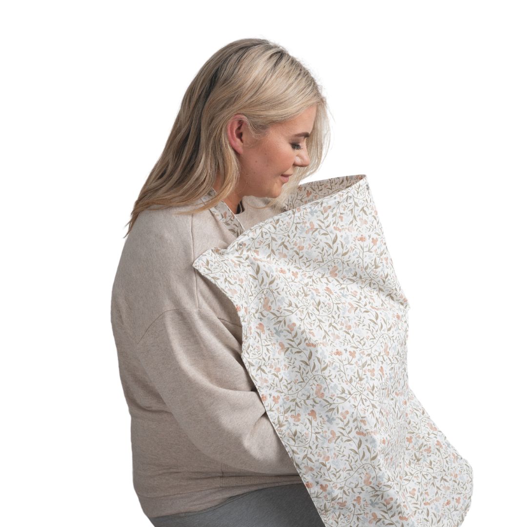 Feeding & Pumping Privacy Cover - Sweet & Wild - Nursing Covers