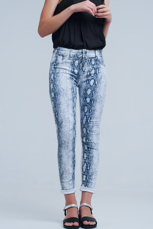 White reversible jeans - Coloured Jeans