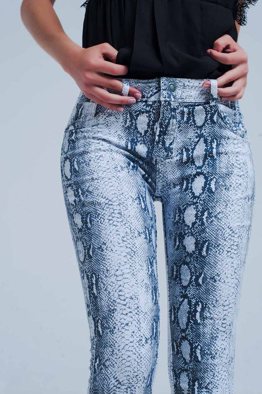 White reversible jeans - Coloured Jeans