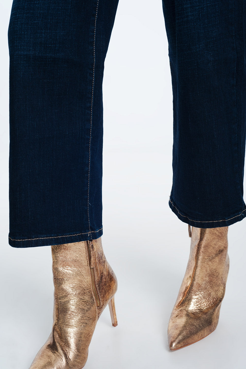 Dark blue mom jeans - Denim