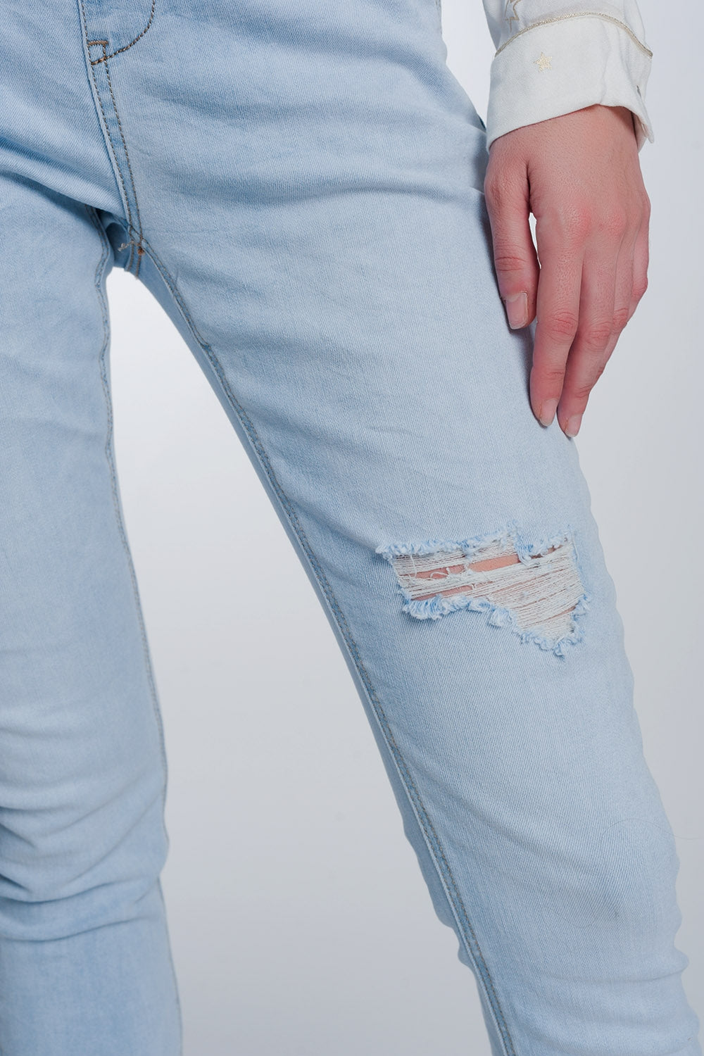 Jogger jeans in lightwash - Denim