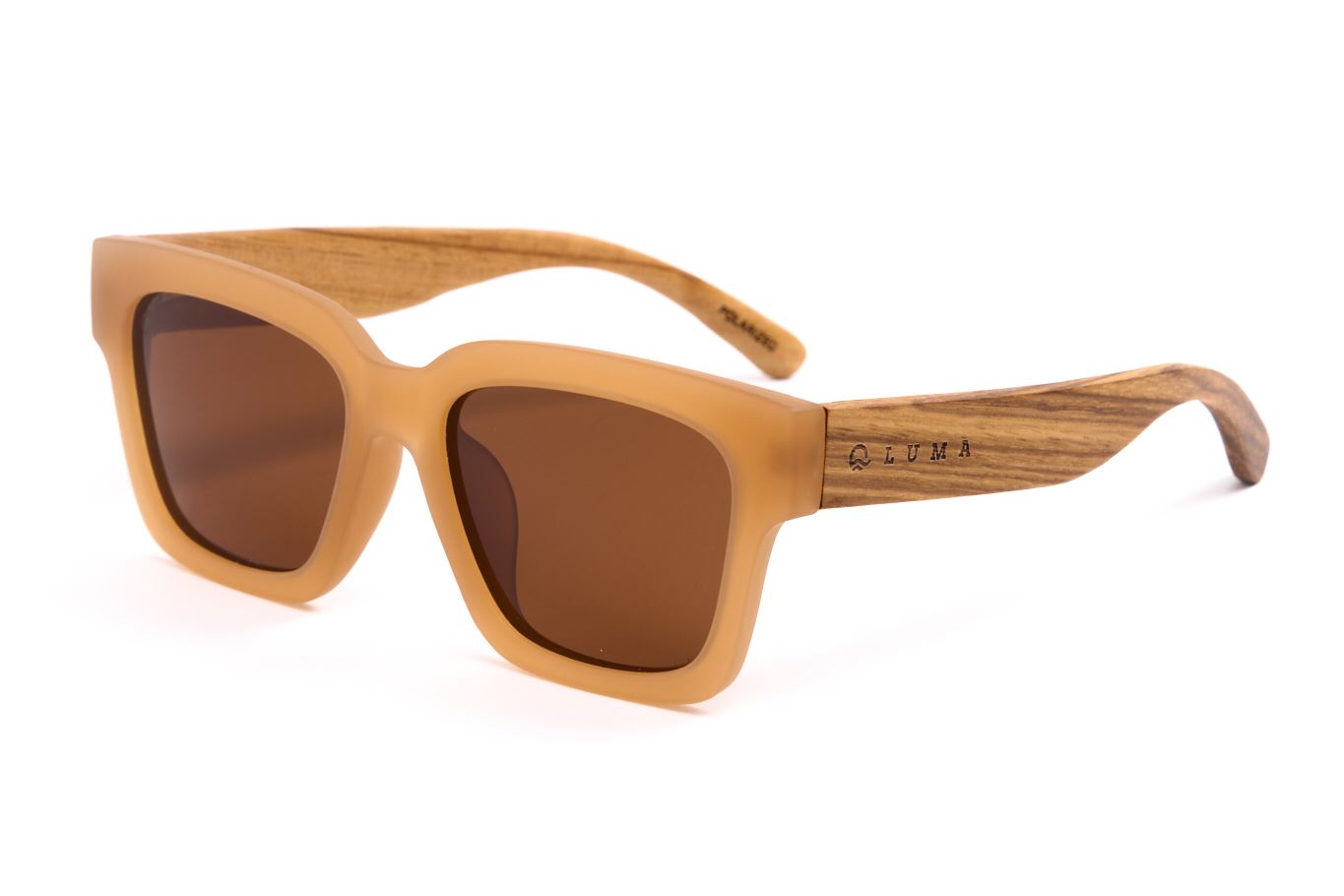 Luma Sunglasses - Polzeath - Brown - Clothing