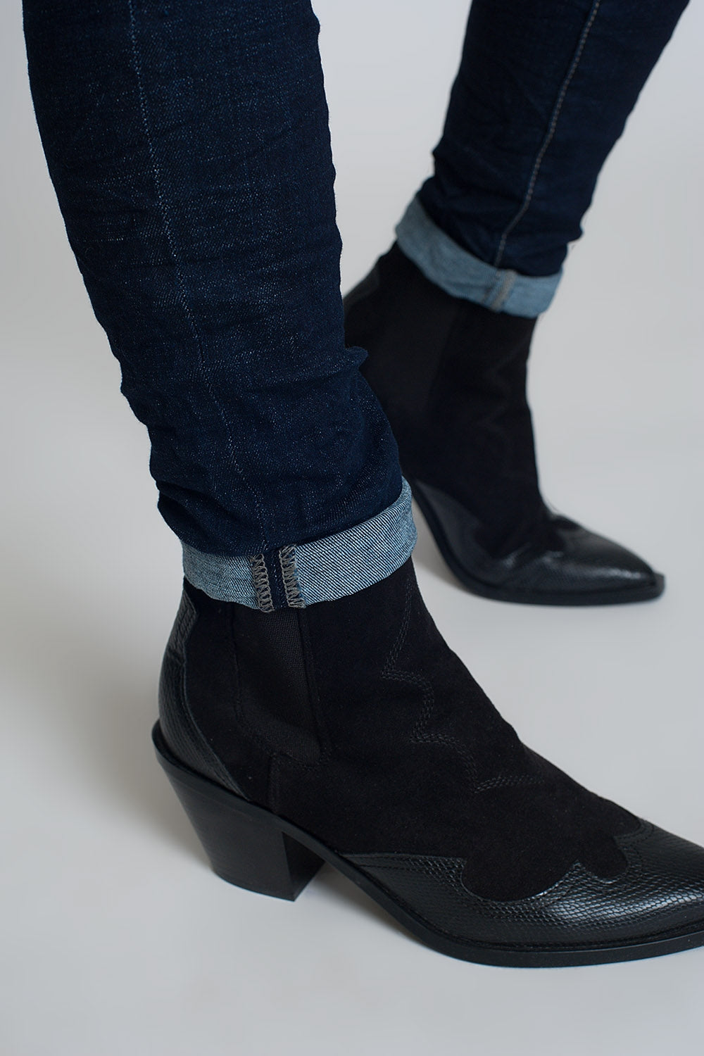 Jeans skinny cut chino style - Denim