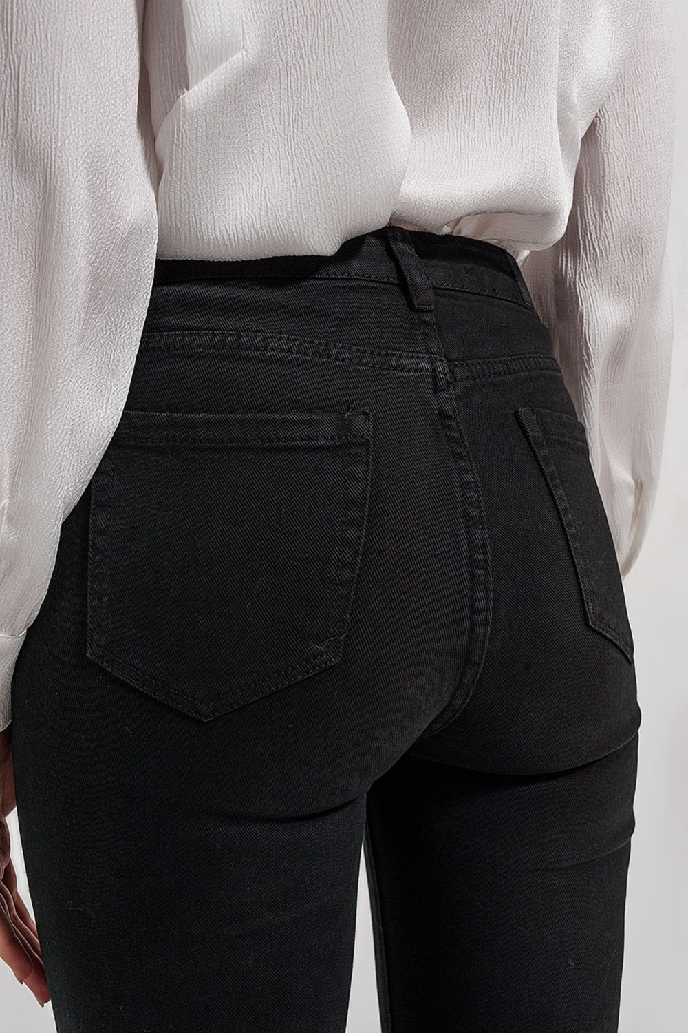 Flared jeans in black - Coloured Jeans