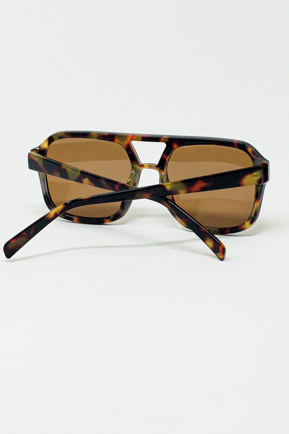 70´s Aviator Sunglasses In Tortoise Shell - Sunglasses
