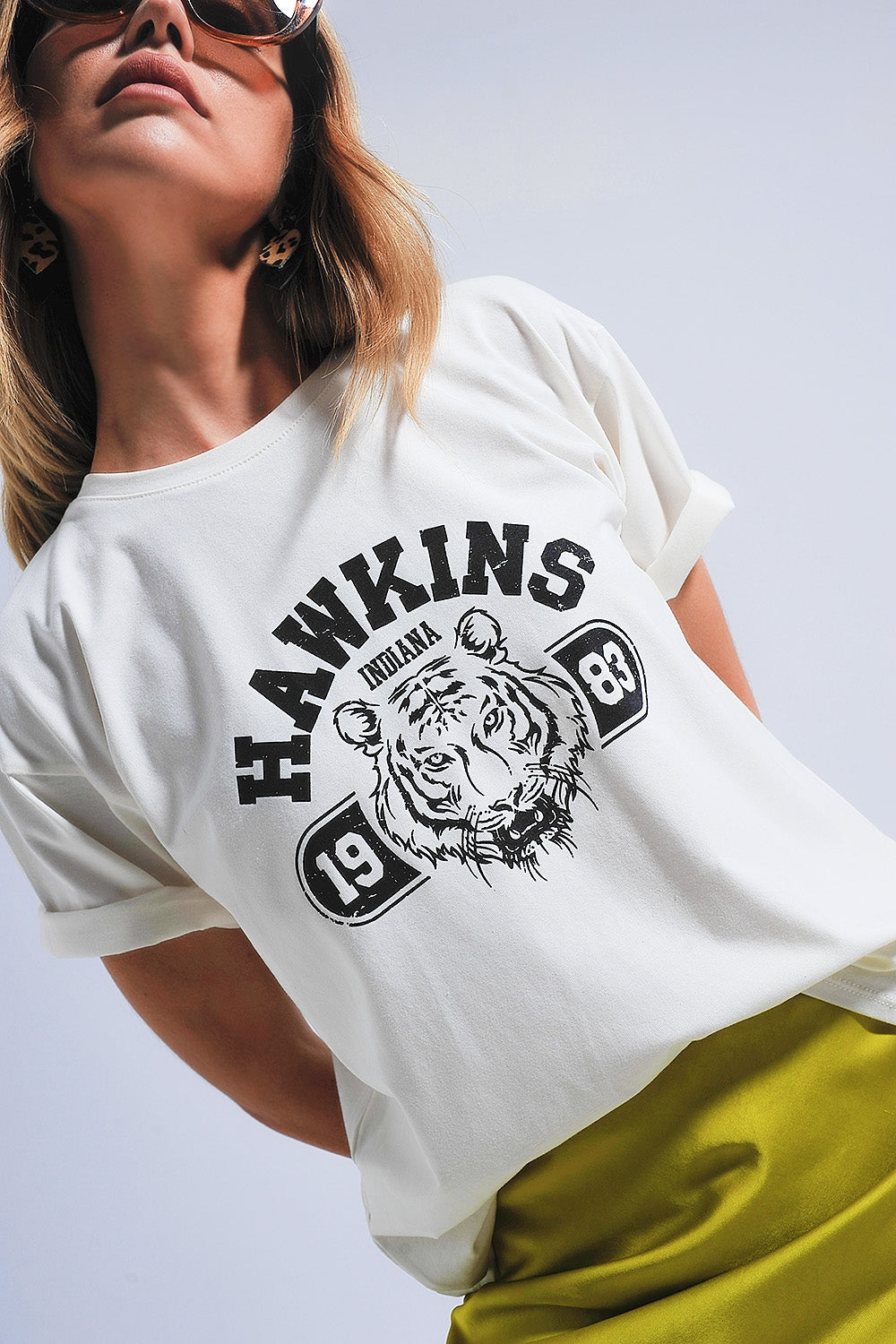 Indiana Hawkins Tiger short sleeve t-shirt - top