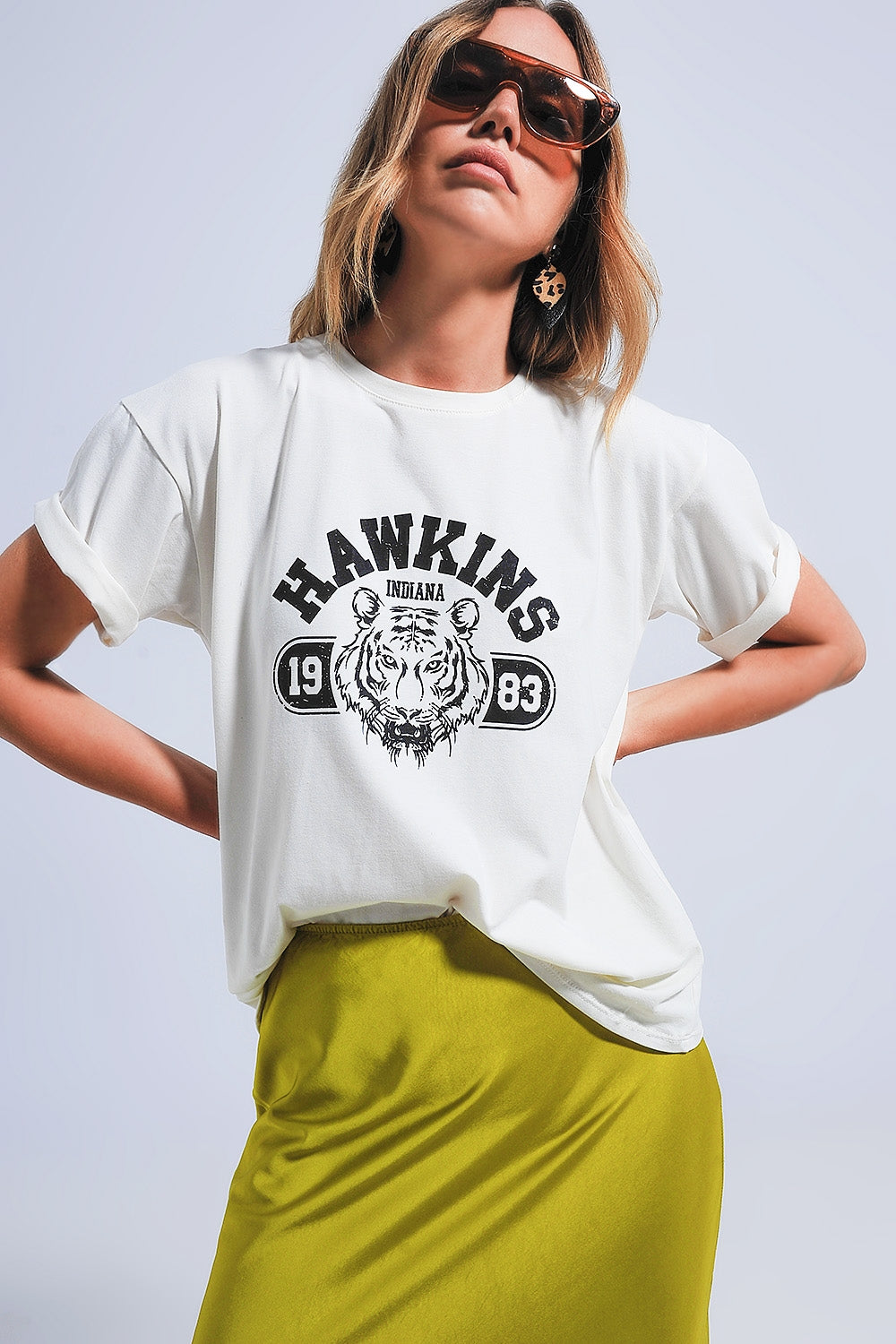 Indiana Hawkins Tiger short sleeve t-shirt - top