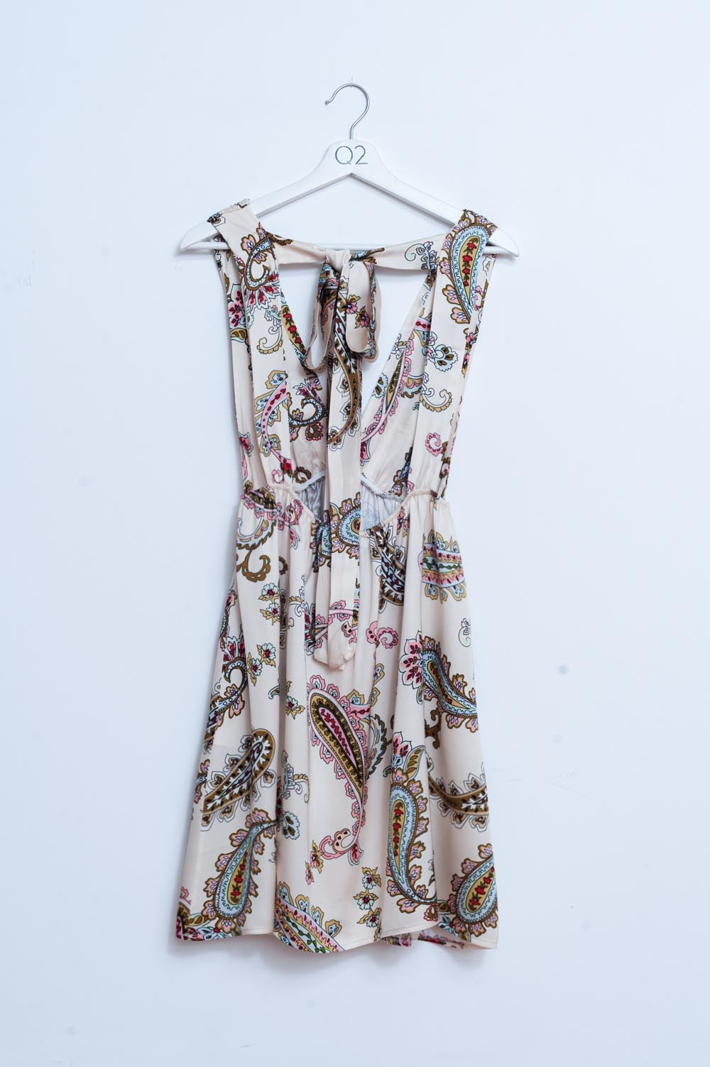 Mini sundress in paisley floral - dress