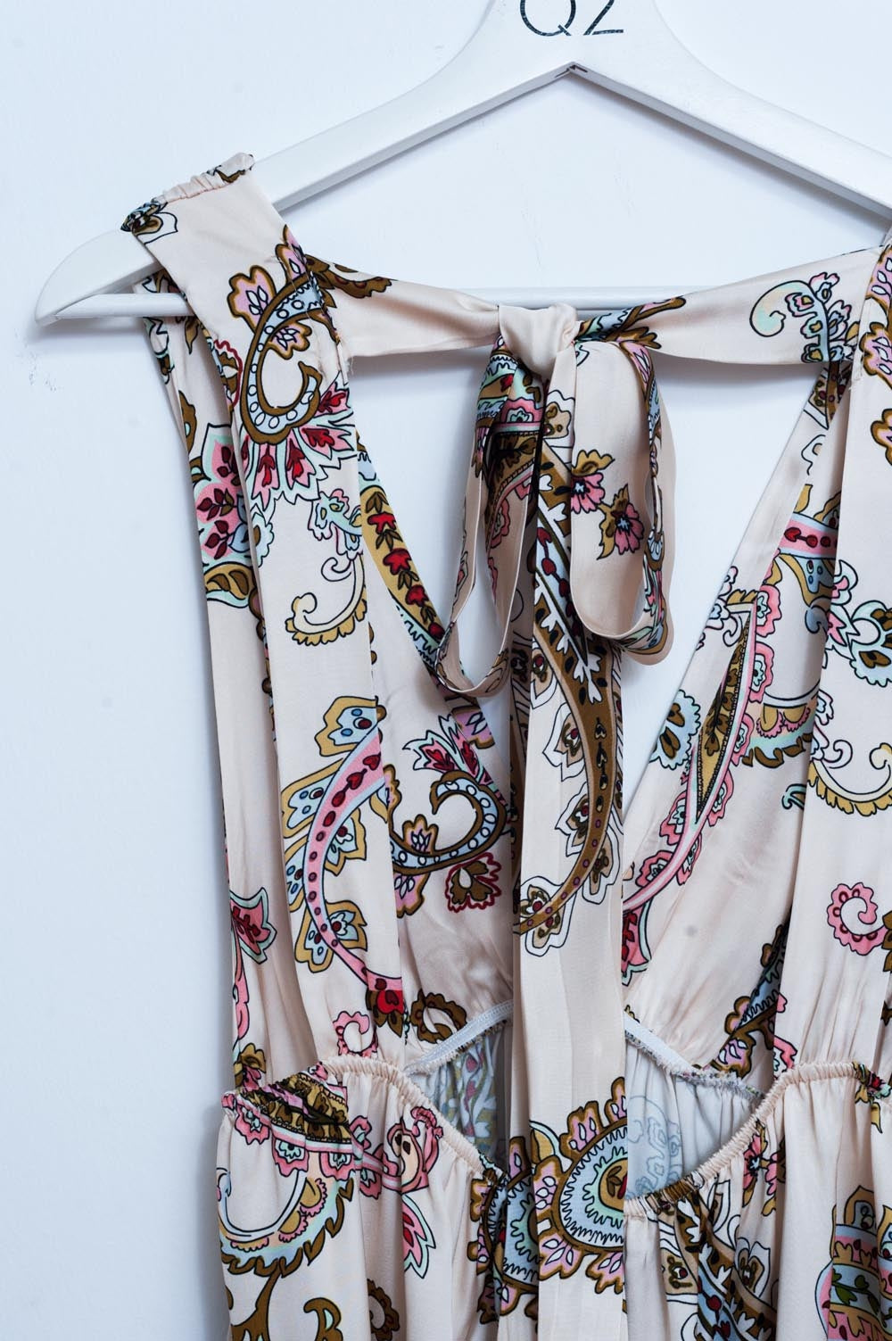 Mini sundress in paisley floral - dress