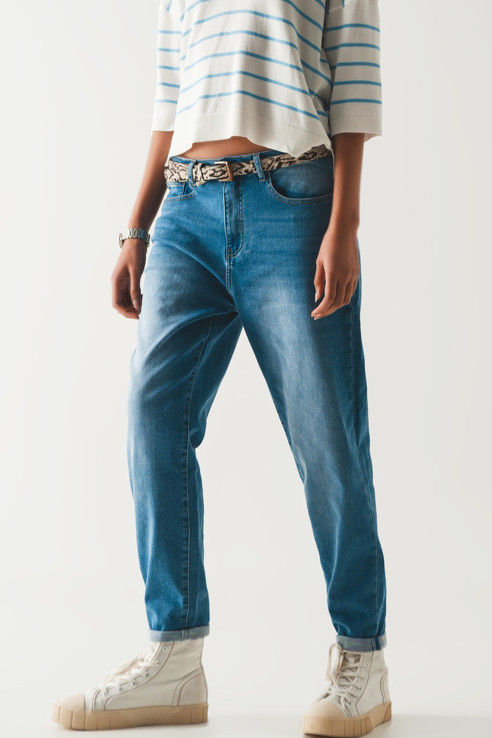 90s Boyfriend Jeans - Denim