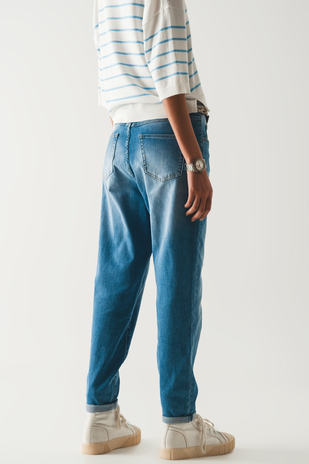 90s Boyfriend Jeans - Denim