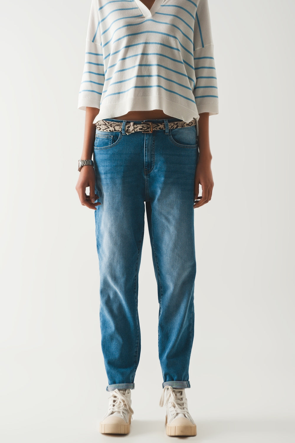 90s Boyfriend Jeans - Denim
