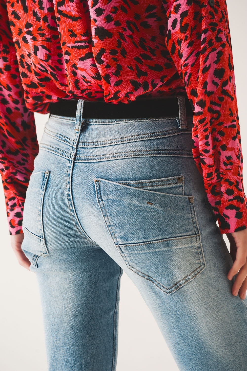 Skinny jean with stretch - Denim