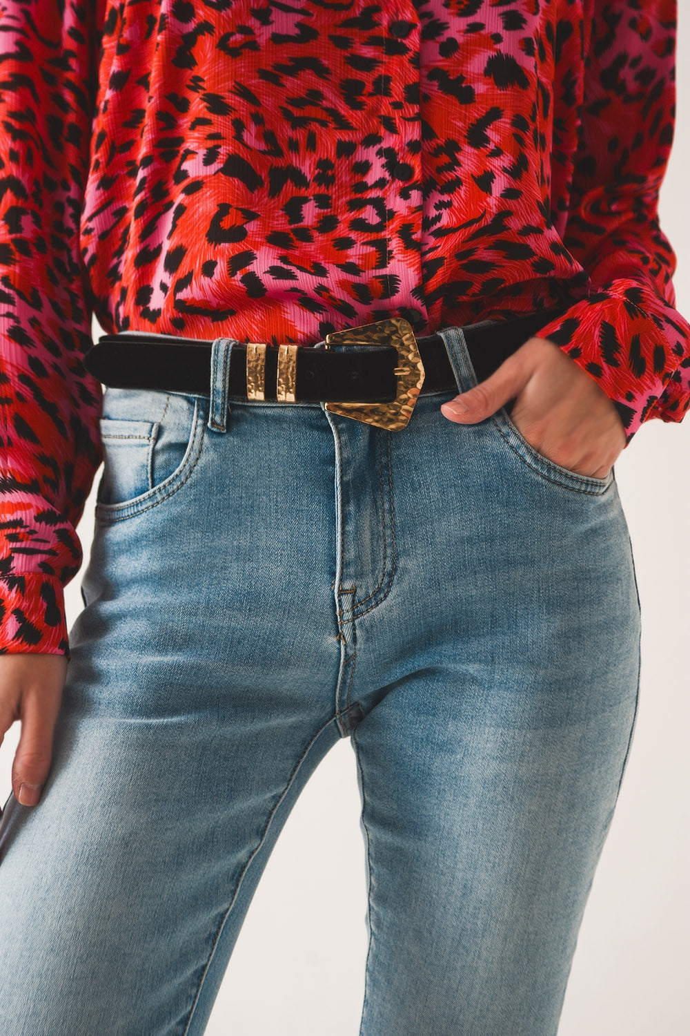 Skinny jean with stretch - Denim