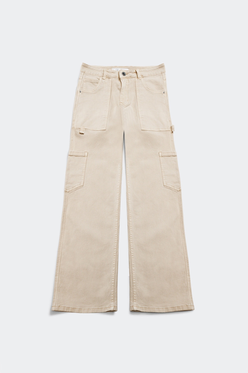 Cargo pants in beige - Coloured Jeans