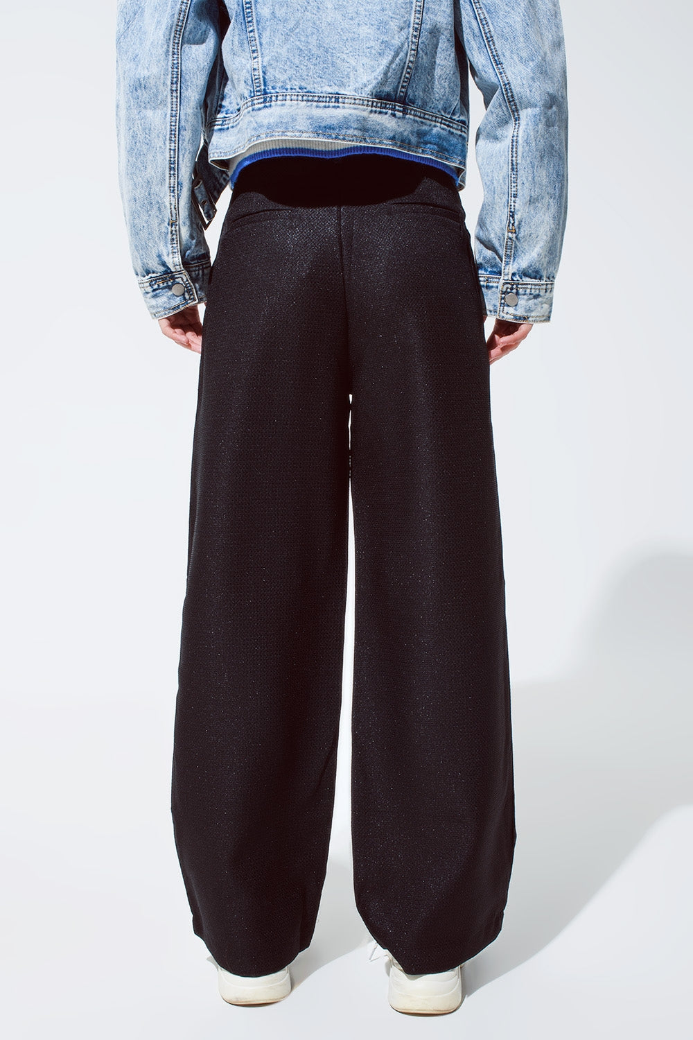 Oversized pantalon in black - trousers
