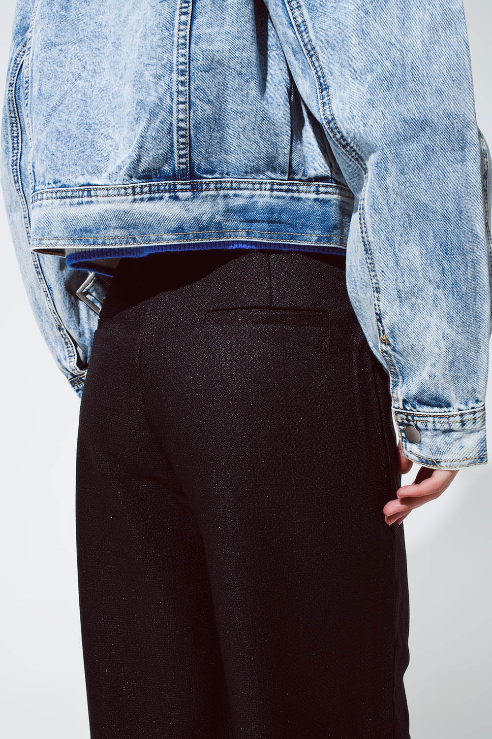 Oversized pantalon in black - trousers