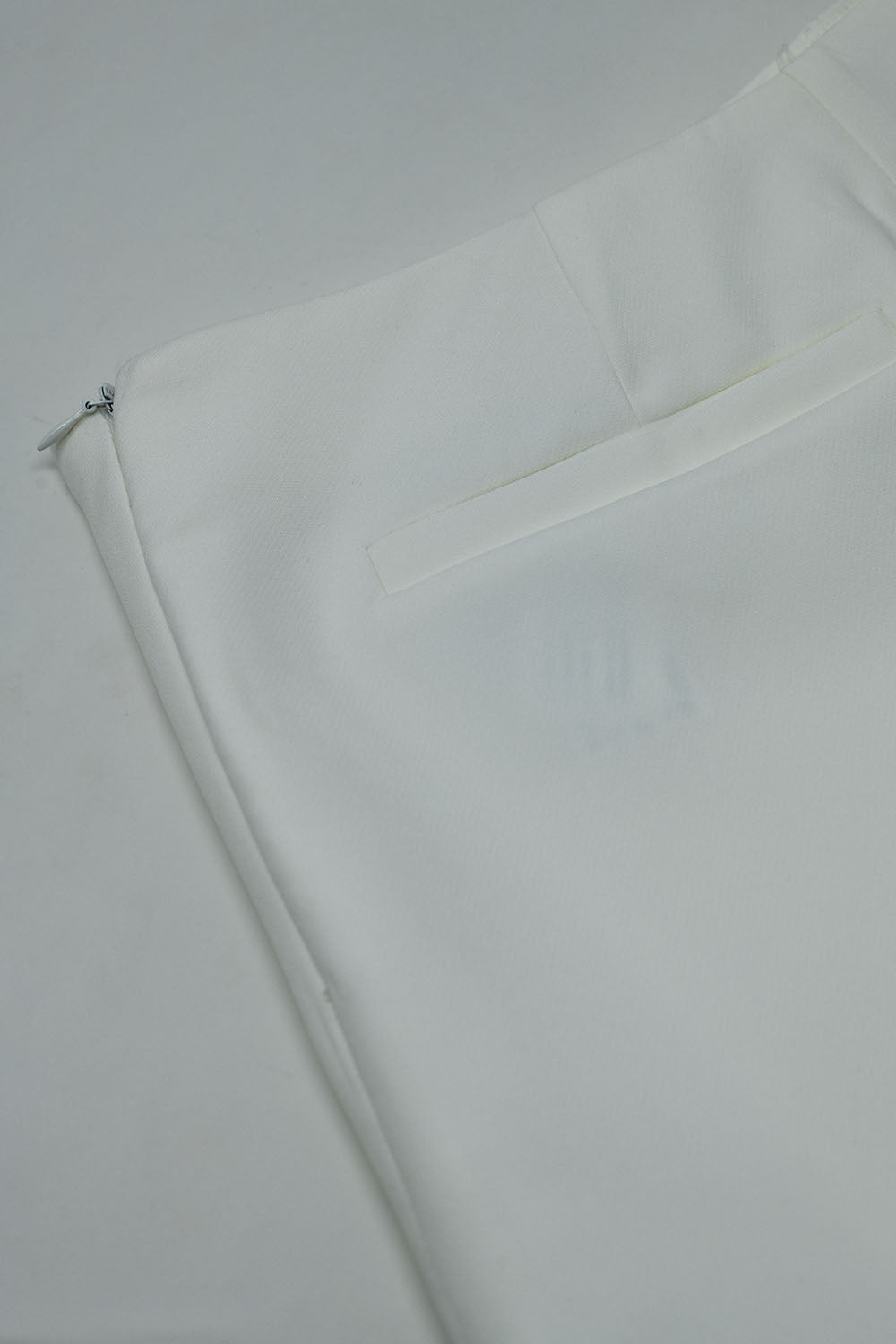 Wrap Mini Skort in White - Skirts, trousers