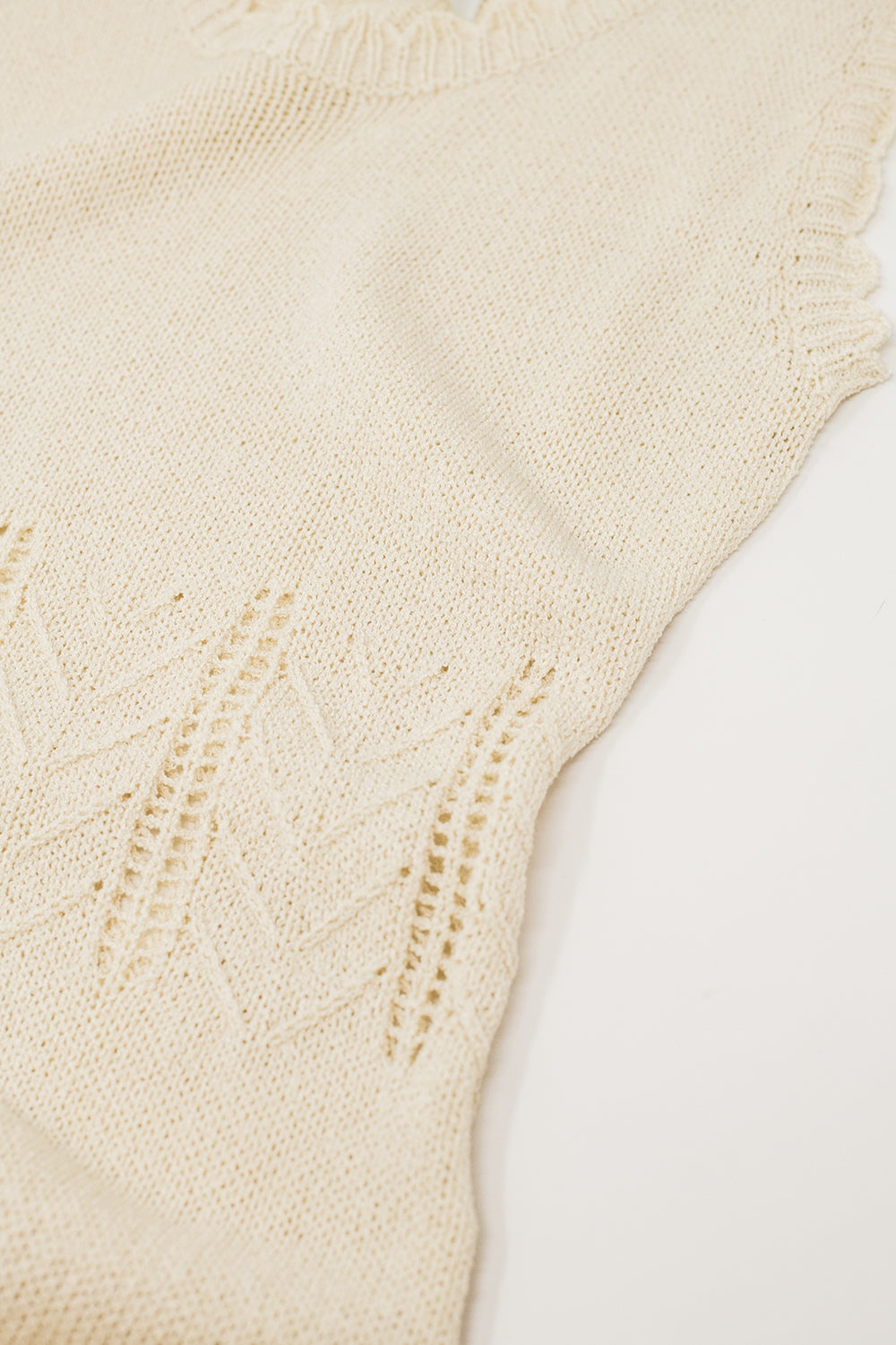 Beige Maxi A-line Dress In Fine Knit Style - dress
