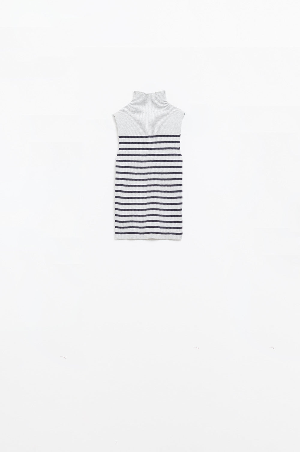 Striped Turtle sweater In light grey - jumper