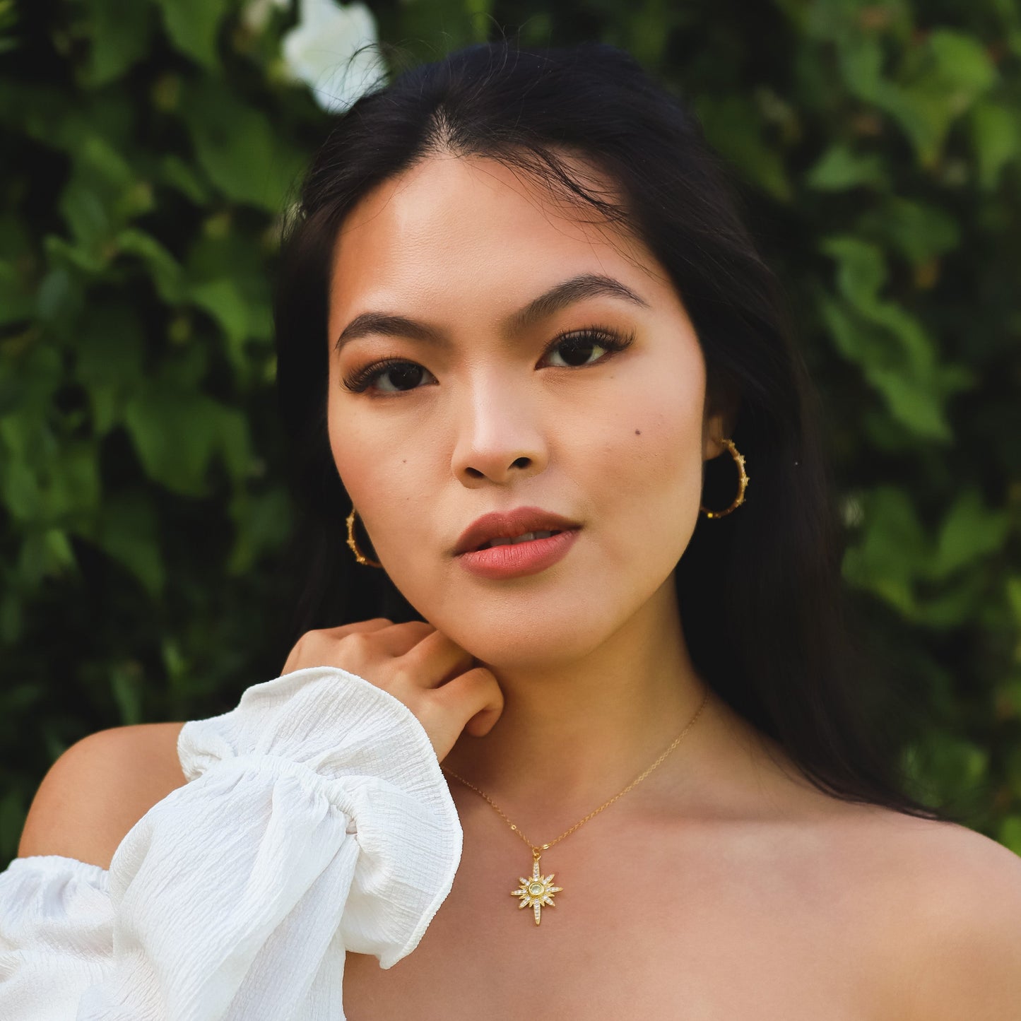 Heidi North Star Birthstone Necklace | 18K Gold Plated - Necklace