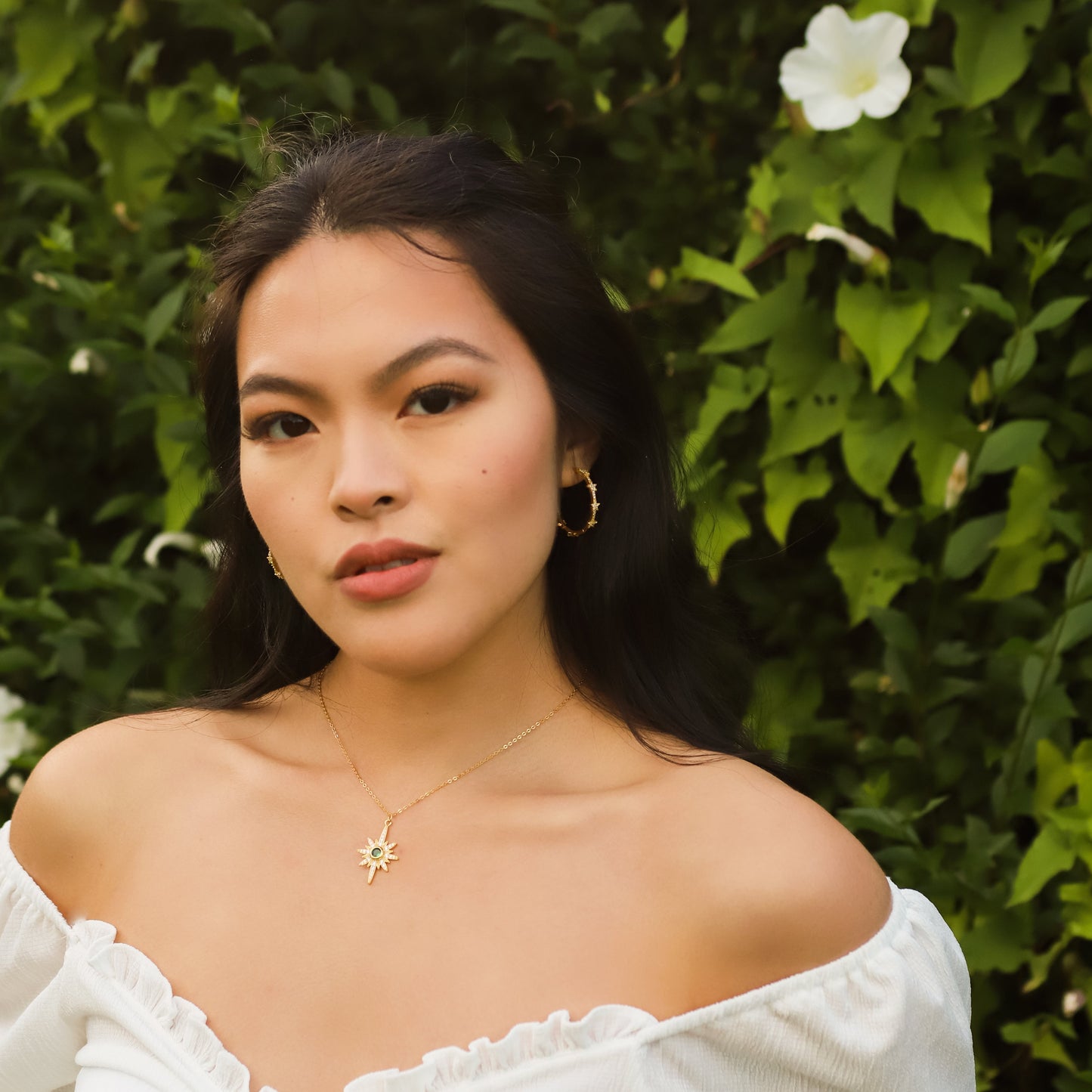 Heidi North Star Birthstone Necklace | 18K Gold Plated - Necklace