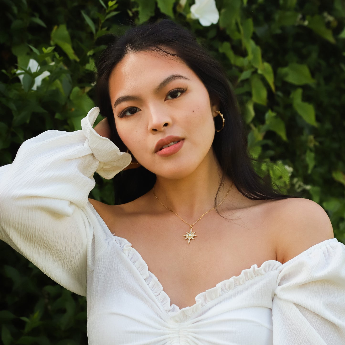 Heidi North Star Birthstone Necklace | 18K Gold Plated - Necklace