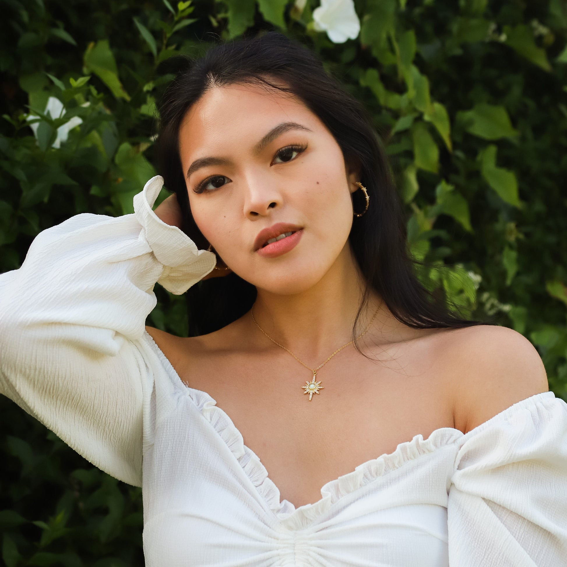 Heidi North Star Birthstone Necklace | 18K Gold Plated - Necklace