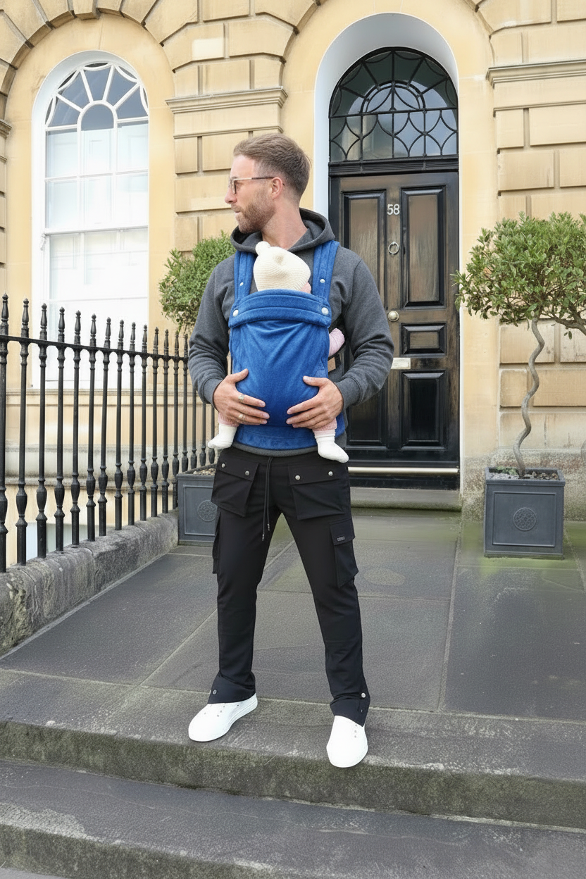 Velvet Baby Carrier - True Blue - Baby Carriers