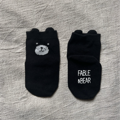 Bear Socks - Black