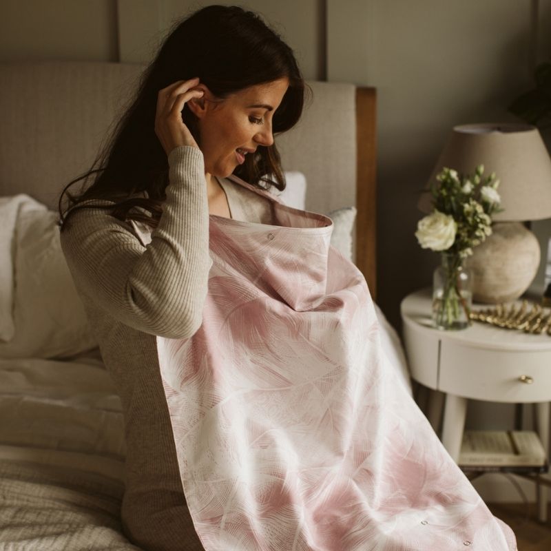 Feeding & Pumping Privacy Cover - Feather Nest - Nursing Covers