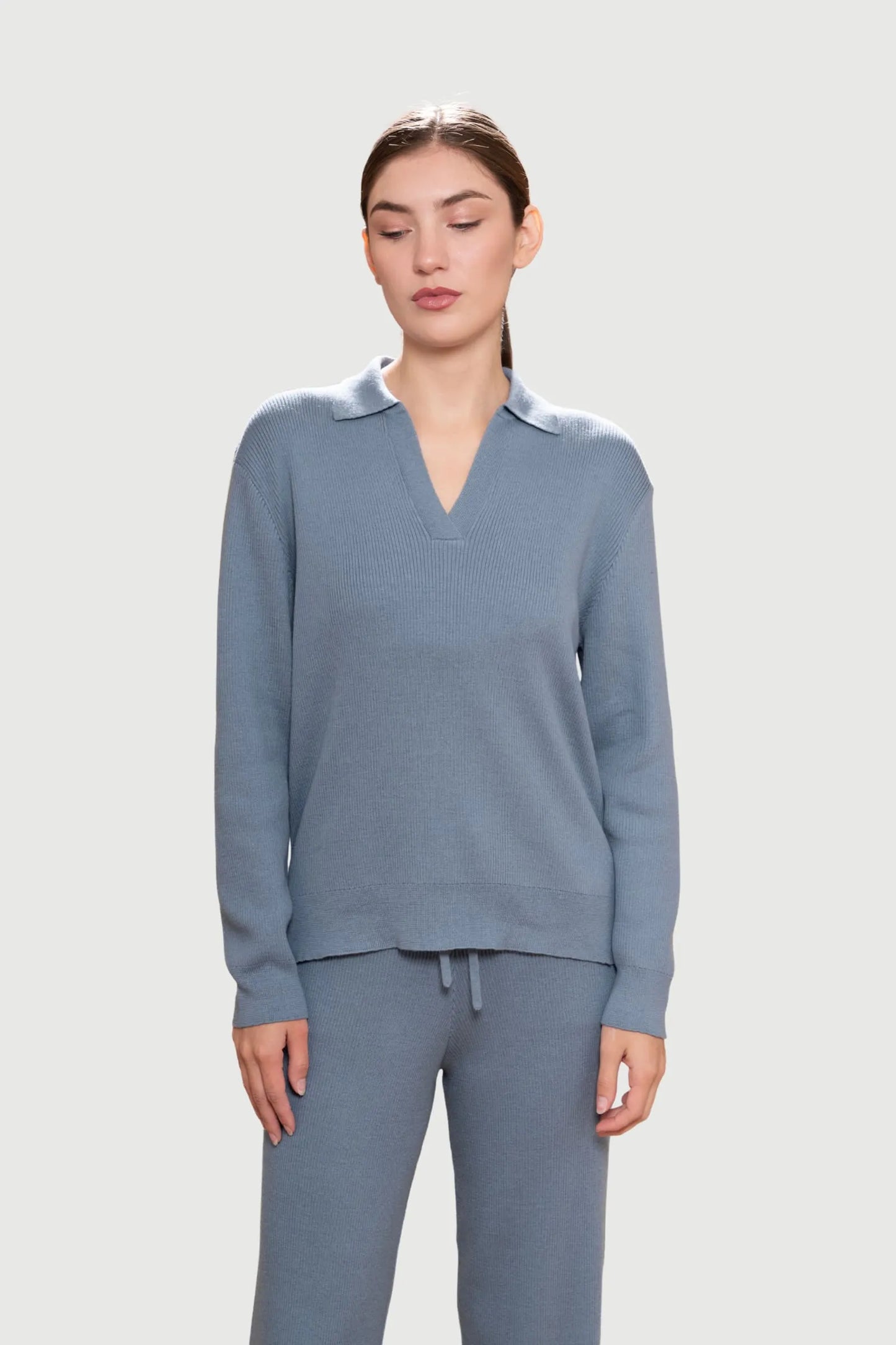 Ribbed Lounge Trousers - Women's Lounge Pants