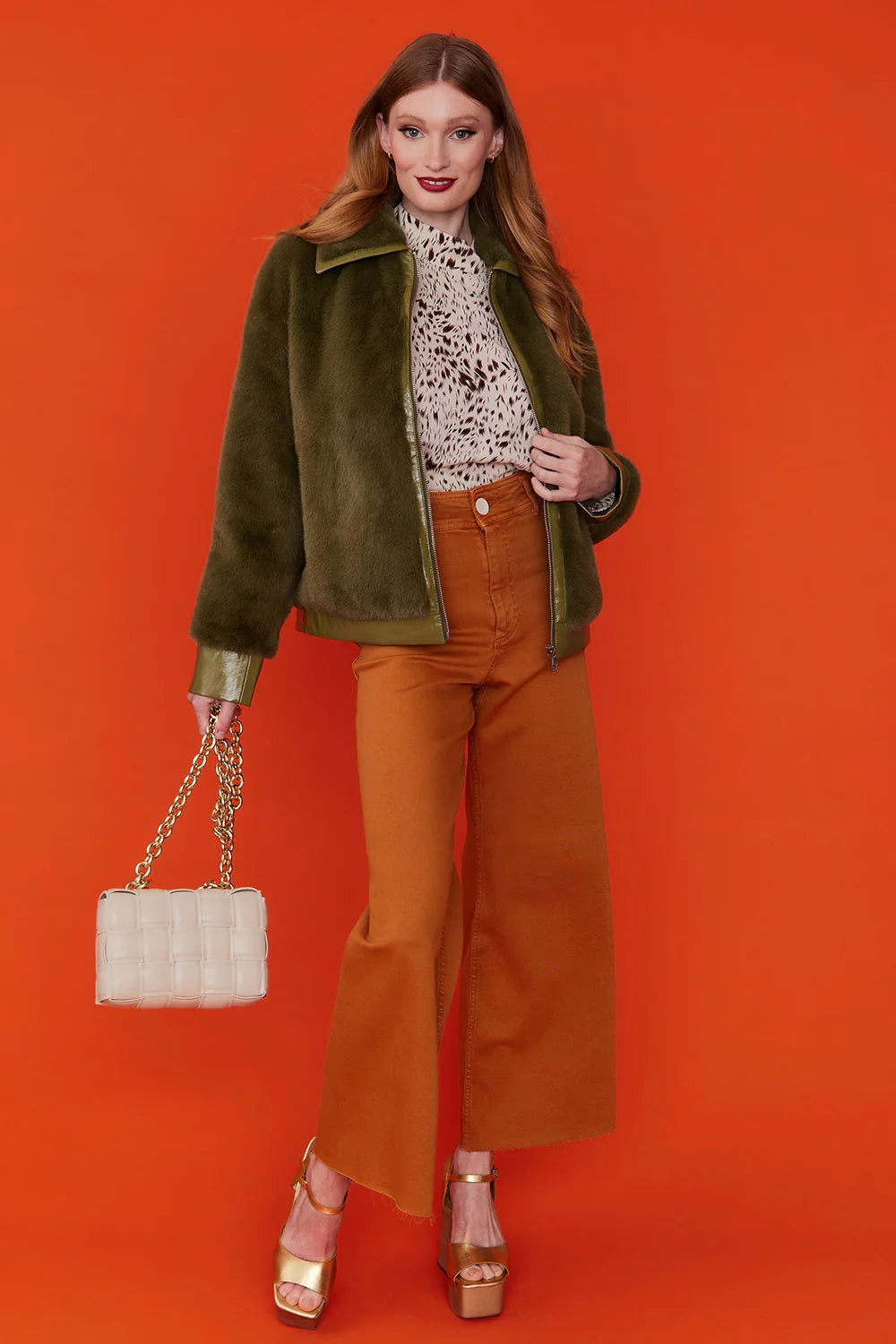 Cream Vegan Leather Hand Made Millie Cross Body Bag - Bags