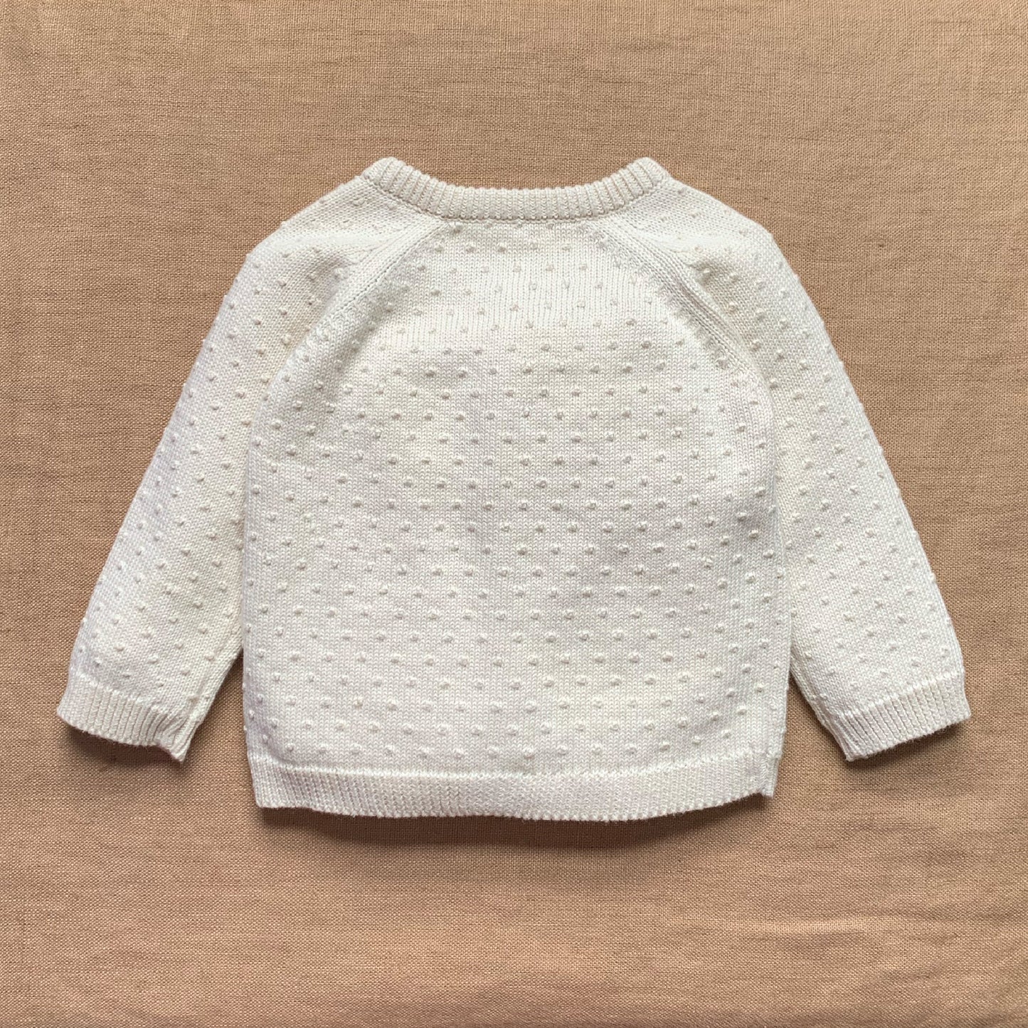 Popcorn Texture Cardigan - Cardigans