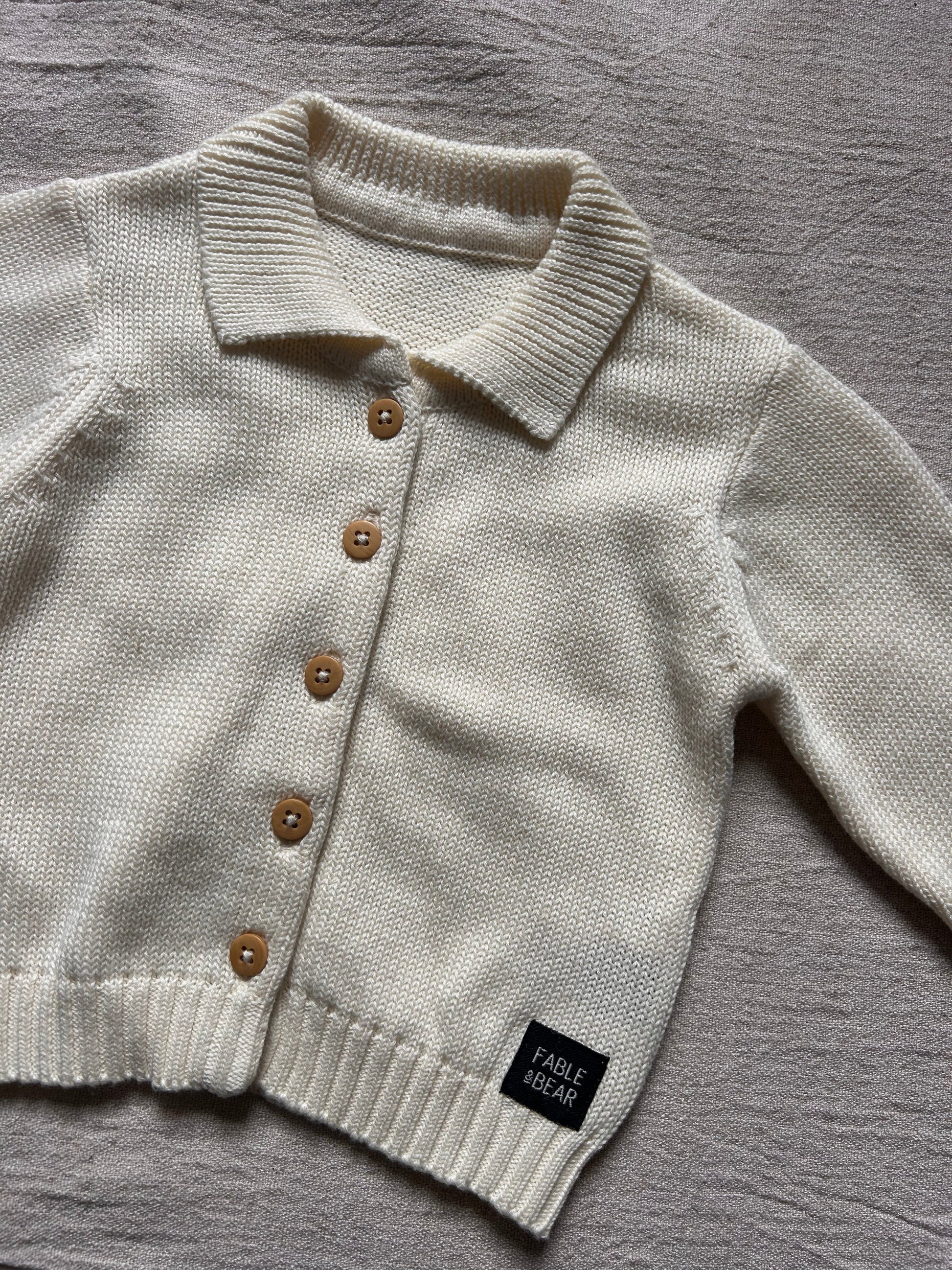 Fable Collar Cardigan - Cardigans