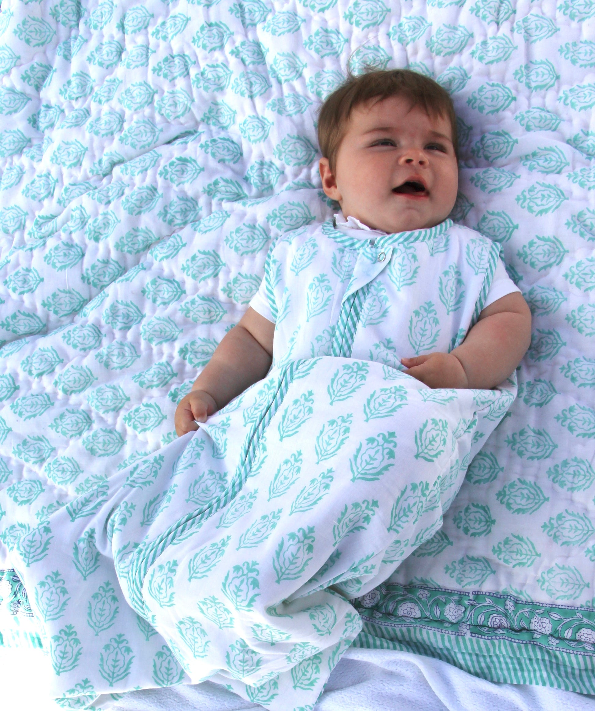 0.5 Tog Sleeping Bag - Turquoise Sea - Sleeping Bag