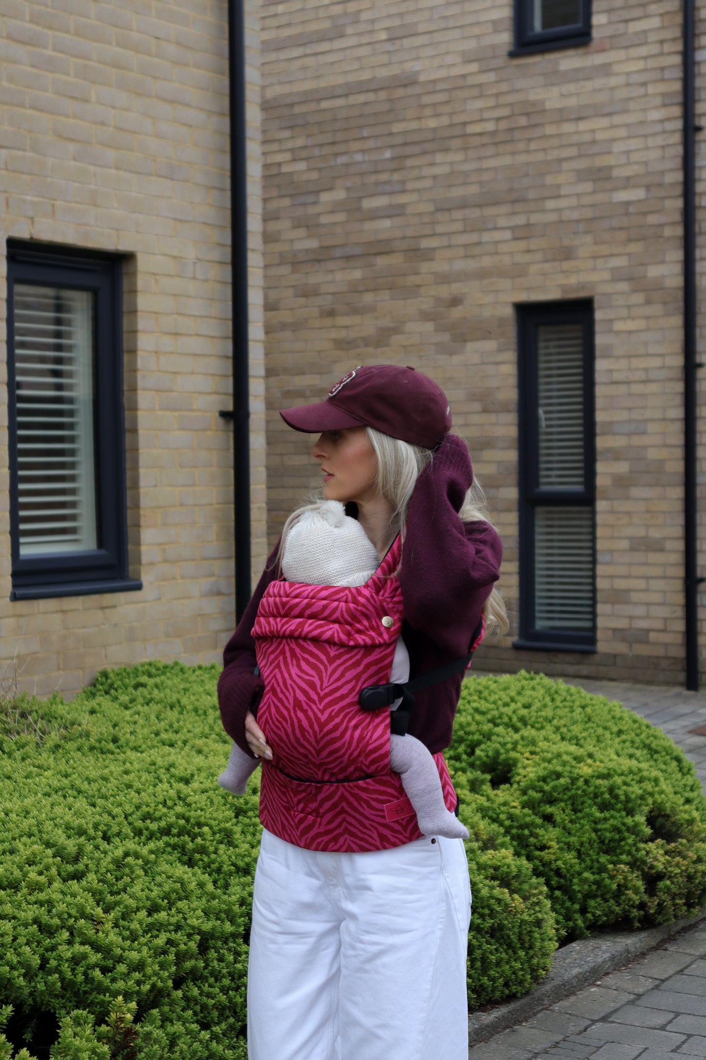 Nomad Air Animal Print Baby Carrier - Flaming Zebrano - Ring Slings & Hip Carriers