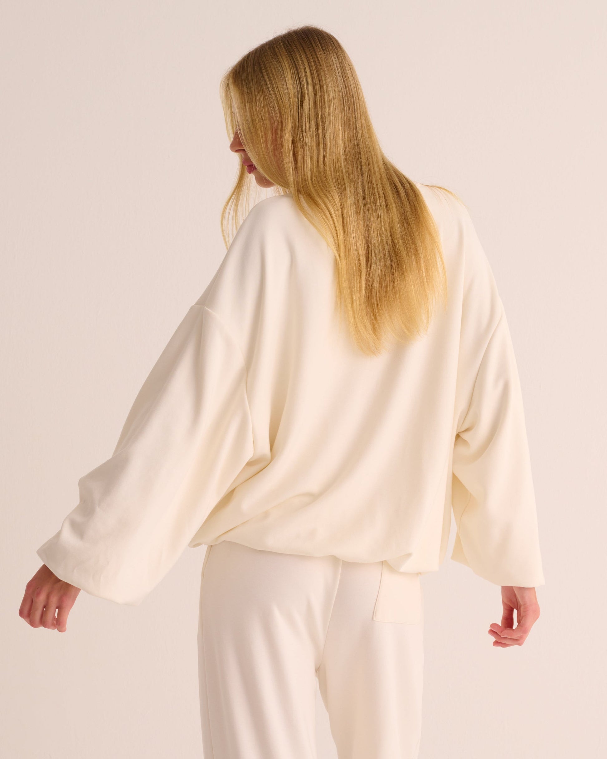 Cloud Dancer Sweatshirt and Joggers Set -