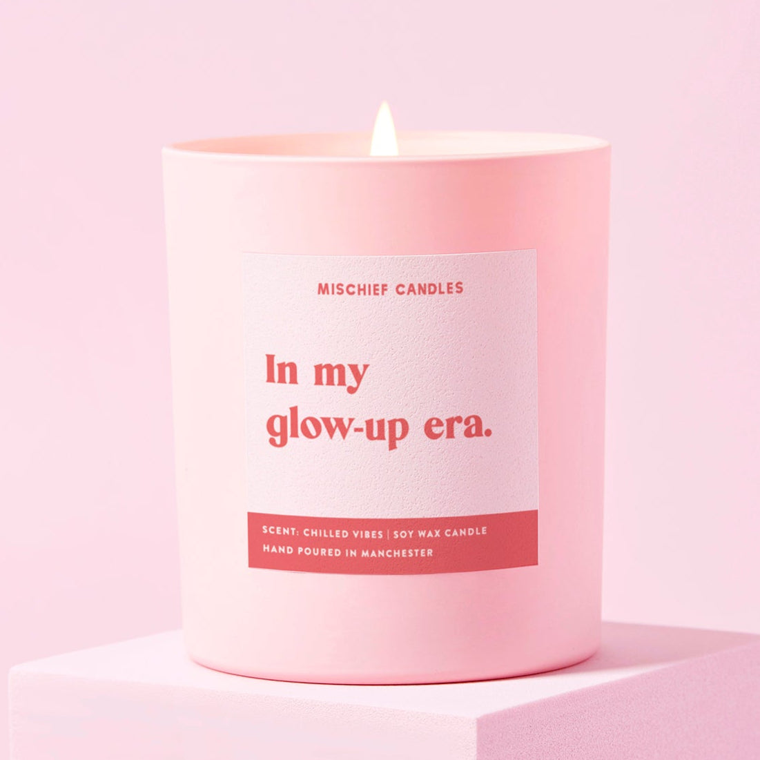 Gift For Friend Funny Gift Soy Wax Candle In My Glow-Up Era - Candles