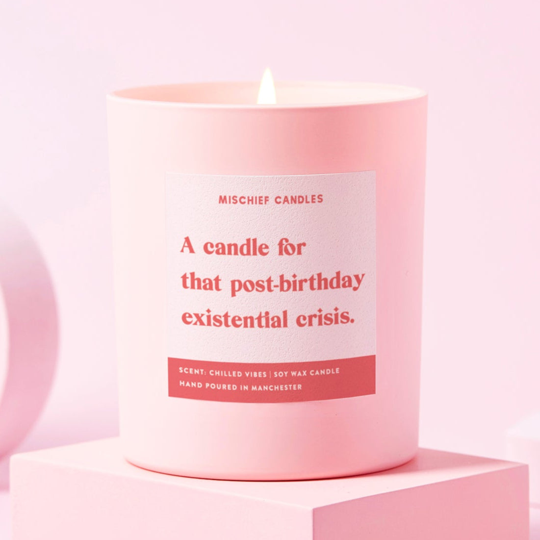 Funny Birthday Gift Soy Wax Candle Post-Birthday Existential Crisis Candle Only - Candles