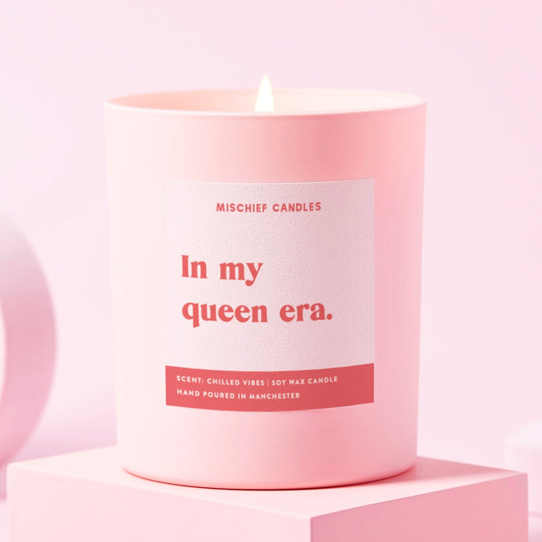 Funny Friend Gift Soy Wax Candle In My Queen Era - Candles