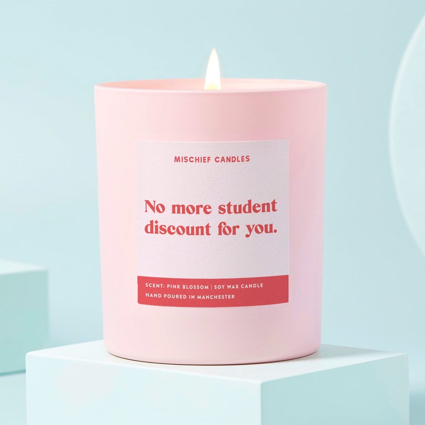 Graduation Gift Funny Graduation Candle No More Student Discount Candle Only - Candles