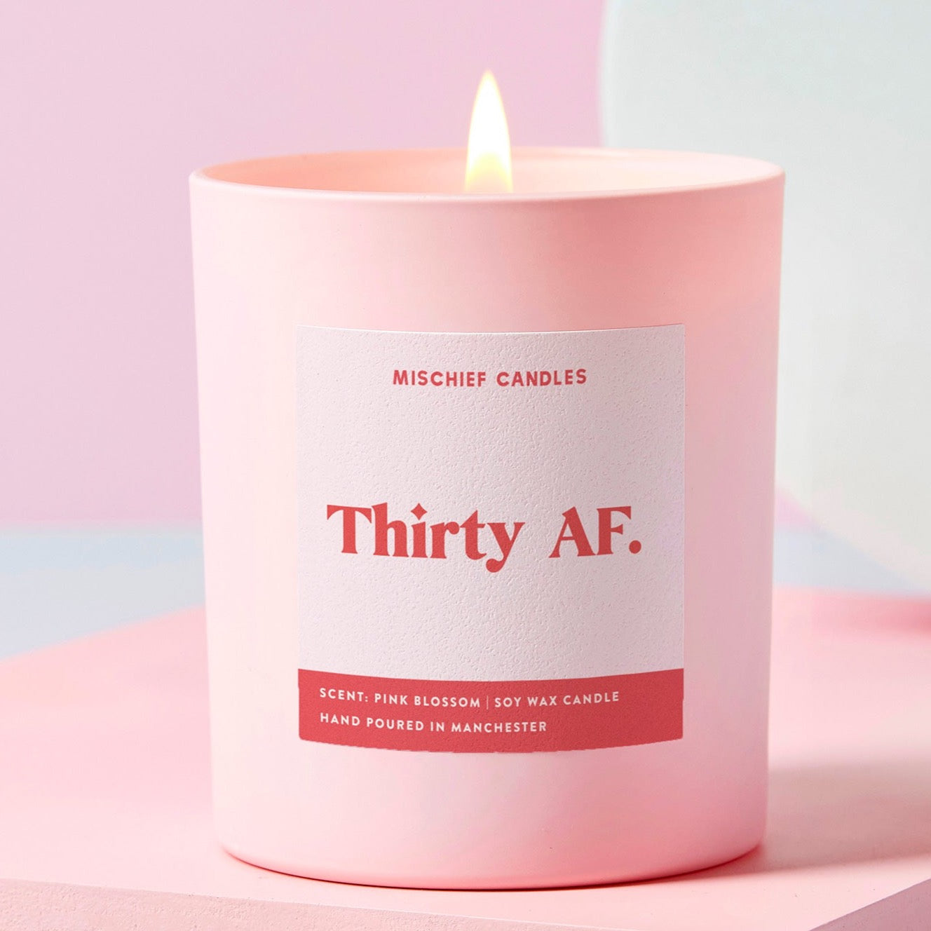 30th Birthday Gift Funny 30th Birthday Candle Thirty AF Candle Only - Candles