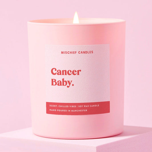 Cancer Birthday Gift Funny Zodiac Candle Cancer Baby Candle Only - Candles