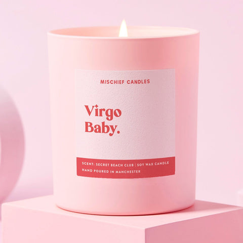 Virgo Birthday Gift Funny Zodiac Birthday Candle Virgo Baby