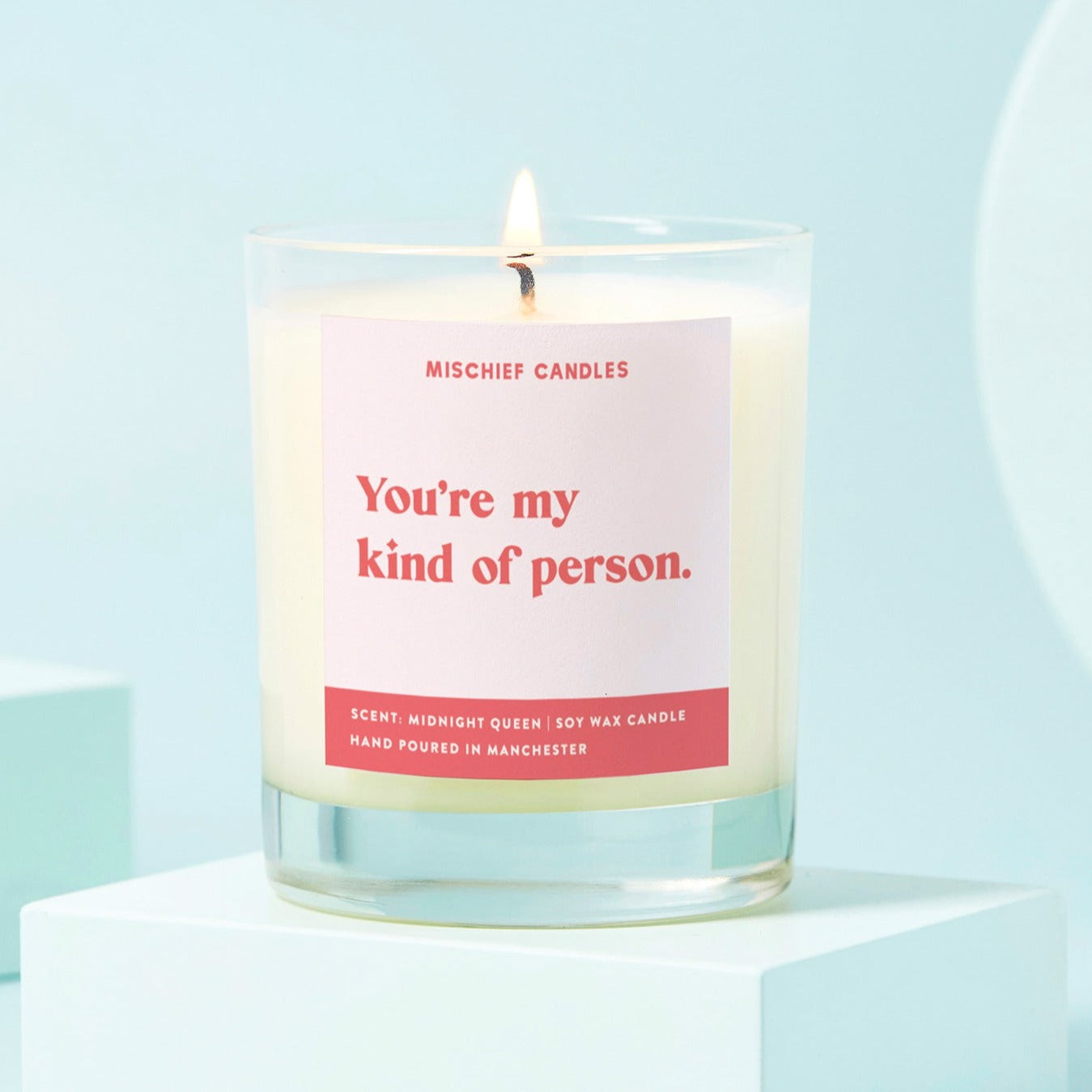 Friendship Gift Funny Gift For Her Candle My Kind Of Person - Candles