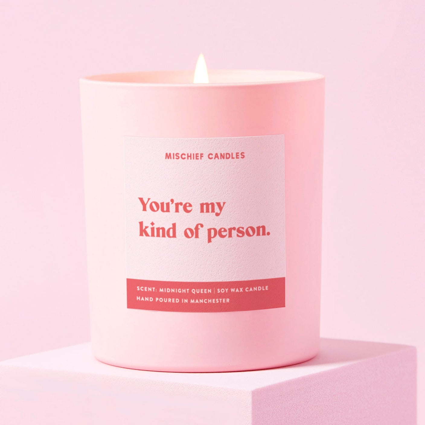 Friendship Gift Funny Gift For Her Candle My Kind Of Person Candle Only - Candles
